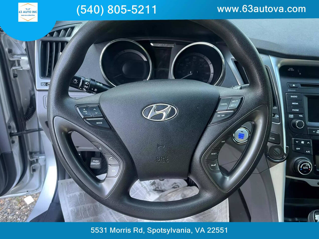 2015 Hyundai SONATA Hybrid for sale at 63 Auto Inc in Spotsylvania, VA