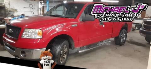 2006 Ford F-150 for sale at MICHAEL J'S AUTO SALES in Cleves OH