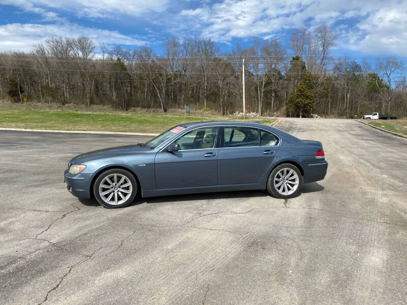 2008 BMW 7 Series for sale at Tennessee Valley Wholesale Autos LLC in Huntsville AL