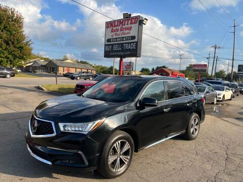 2017 Acura MDX for sale at Unlimited Auto Group in West Chester OH