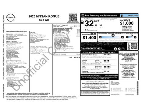2023 Nissan Rogue SL