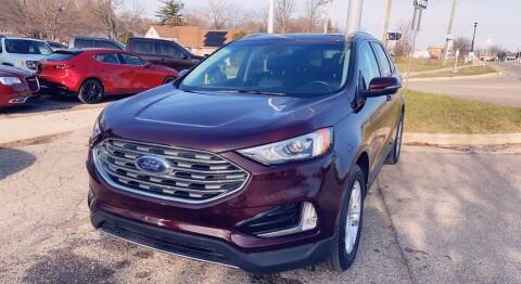 2020 Ford Edge for sale at One Price Auto in Mount Clemens MI