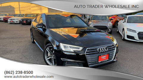 2017 Audi A4 for sale at Auto Trader Wholesale Inc in Saddle Brook NJ