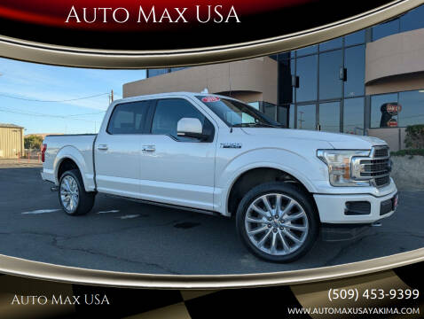 2018 Ford F-150 for sale at Auto Max USA in Puyallup WA