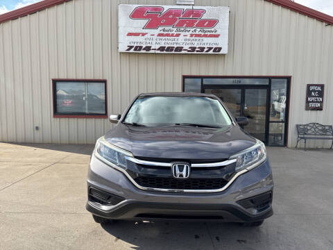 2016 Honda CR-V for sale at CAR PRO in Shelby NC