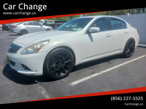 2012 Infiniti G37 Sedan for sale at Car Change in Sewell NJ