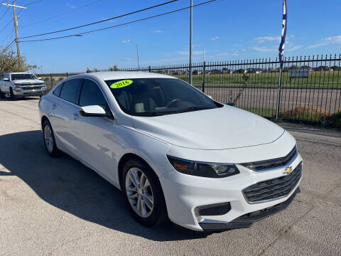 2016 Chevrolet Malibu for sale at Any Cars Inc in Grand Prairie TX