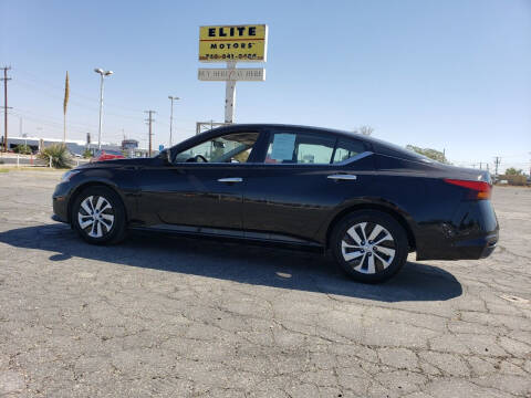 2020 Nissan Altima for sale at ELITE MOTORS in Victorville CA