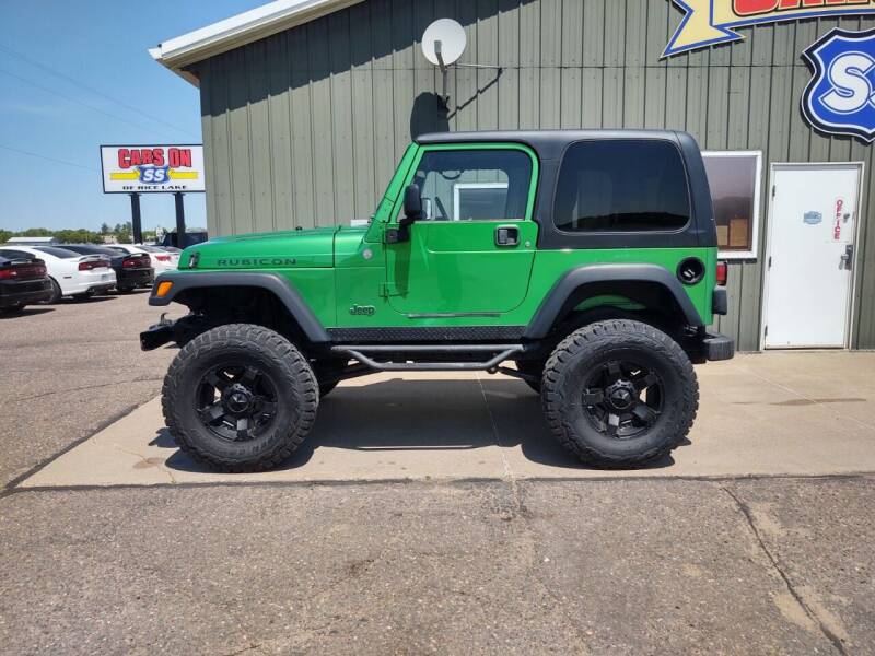 2004 Jeep Wrangler for sale at CARS ON SS in Rice Lake WI