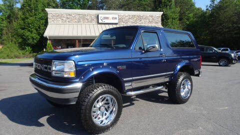 1995 Ford Bronco for sale at Driven Pre-Owned in Lenoir NC