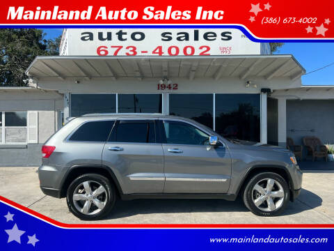 2012 Jeep Grand Cherokee for sale at Mainland Auto Sales Inc in Daytona Beach FL