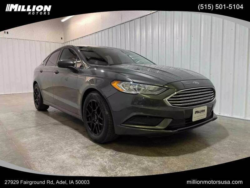 2017 Ford Fusion for sale at Million Motors in Adel IA