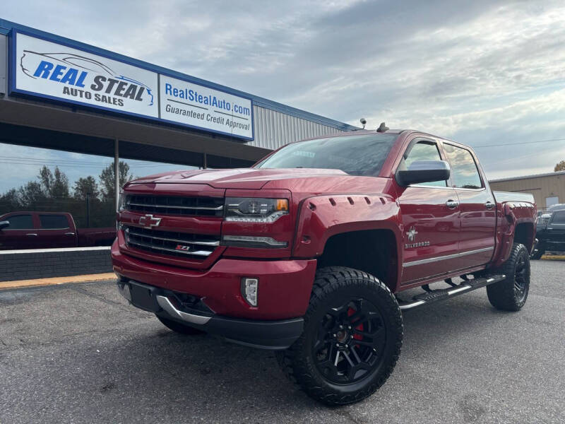 2018 Chevrolet Silverado 1500 for sale at Real Steal Auto Sales & Repair Inc in Gastonia NC