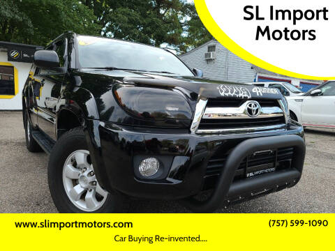 2008 Toyota 4Runner for sale at SL Import Motors in Newport News VA