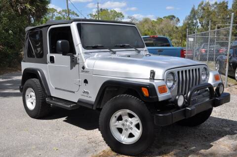 2004 Jeep Wrangler for sale at Elite Motorcar, LLC in Deland FL