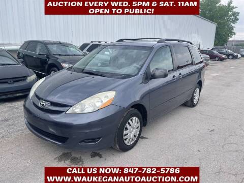 2006 Toyota Sienna for sale at Waukegan Auto Auction in Waukegan IL
