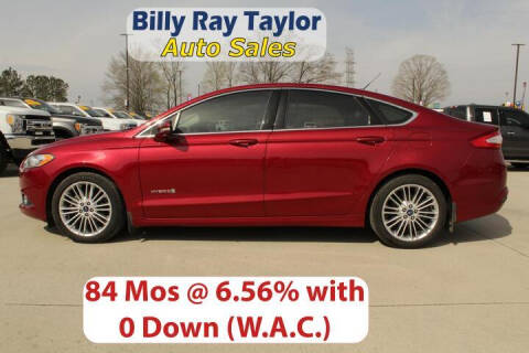 2014 Ford Fusion Hybrid for sale at Billy Ray Taylor Auto Sales in Cullman AL