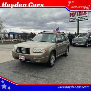 2008 Subaru Forester for sale at Hayden Cars in Coeur D Alene ID