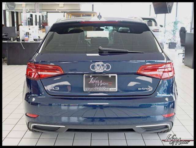 2018 Audi A3 Sportback e-tron
