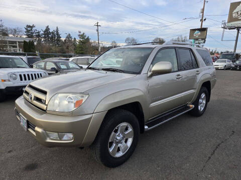 2004 Toyota 4Runner for sale at ALPINE MOTORS in Milwaukie OR