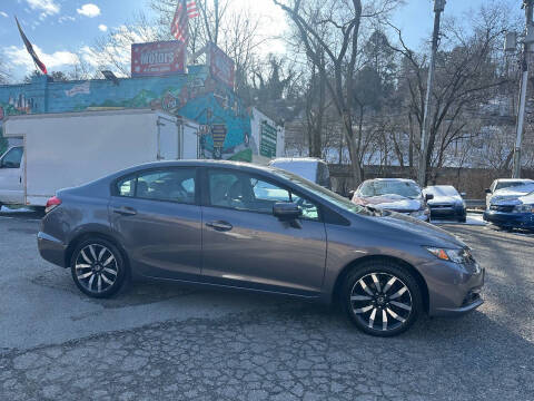 2015 Honda Civic for sale at SHOWCASE MOTORS LLC in Pittsburgh PA