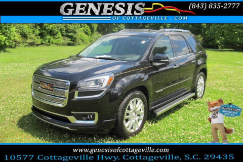 2016 GMC Acadia for sale at Genesis Of Cottageville in Cottageville SC