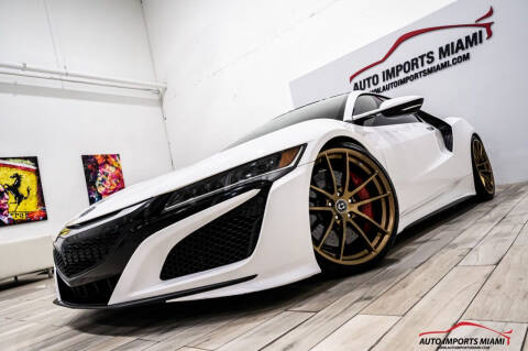 2017 Acura NSX for sale at AUTO IMPORTS MIAMI in Fort Lauderdale FL