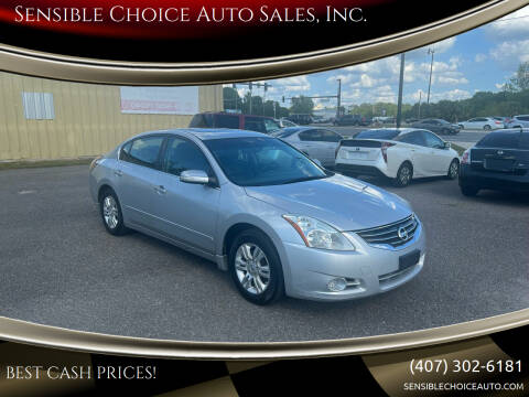 2010 Nissan Altima for sale at Sensible Choice Auto Sales, Inc. in Longwood FL
