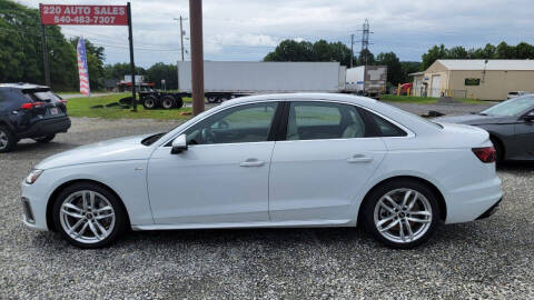 2022 Audi A4 for sale at 220 Auto Sales in Rocky Mount VA