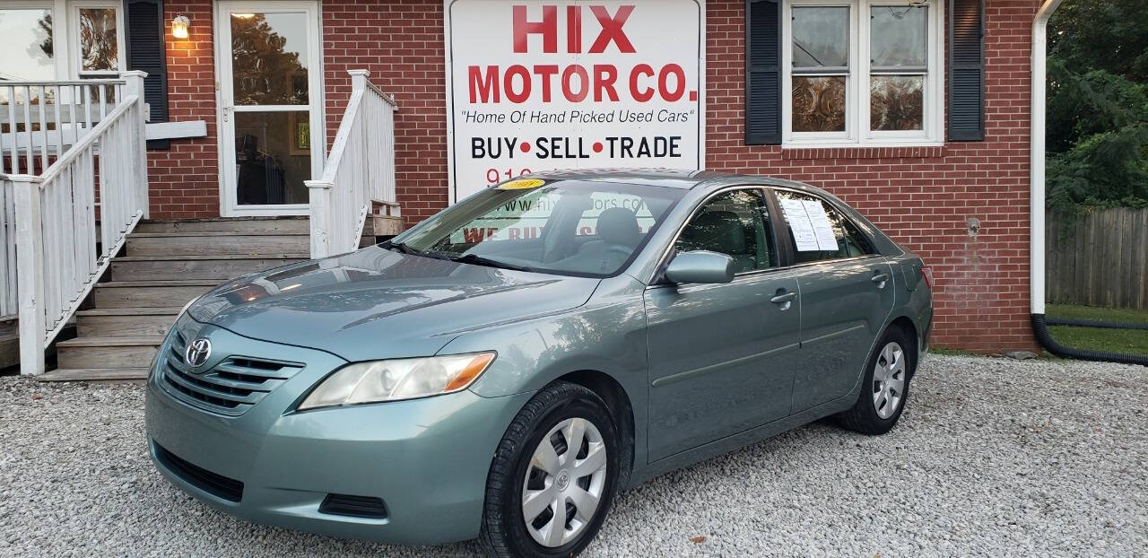 2008 Toyota Camry for sale at Hix Motor Co in Jacksonville, NC