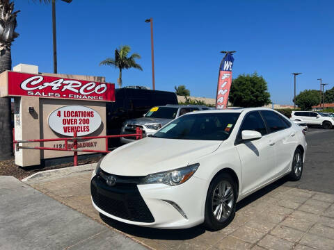 2015 Toyota Camry for sale at CARCO OF POWAY in Poway CA