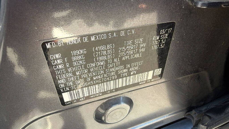 2017 Honda HR-V EX