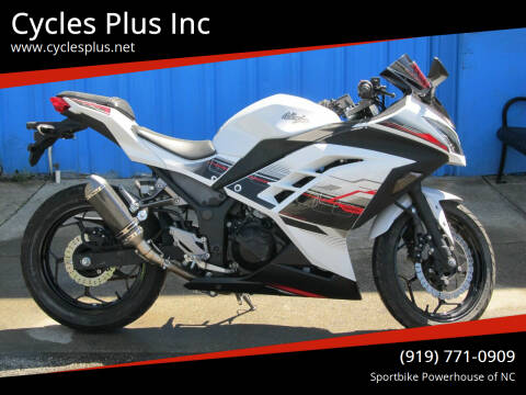 2017 Kawasaki Ninja EX300 for sale at Cycles Plus Inc in Garner NC