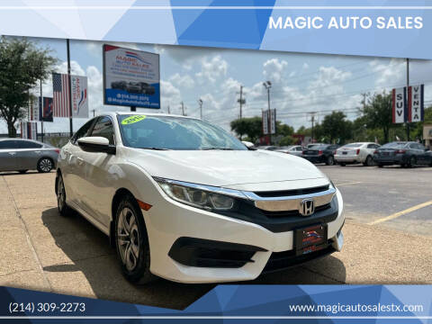 2018 Honda Civic for sale at Magic Auto Sales in Dallas TX