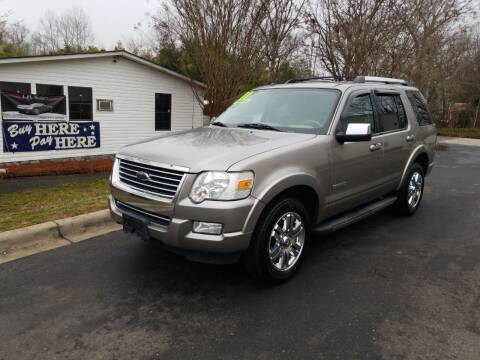 2008 Ford Explorer for sale at TR MOTORS in Gastonia NC