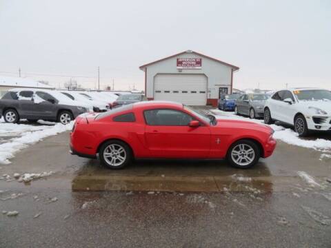 2011 Ford Mustang for sale at Jefferson St Motors in Waterloo IA