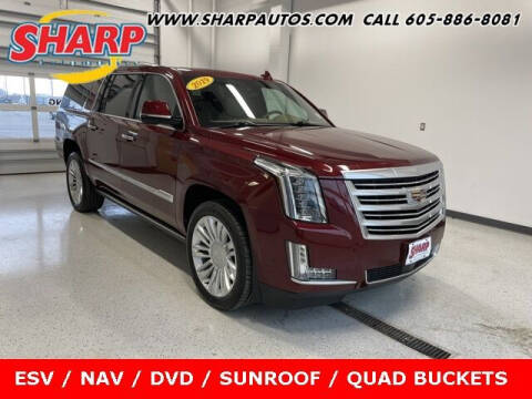 2019 Cadillac Escalade ESV for sale at Sharp Automotive in Watertown SD
