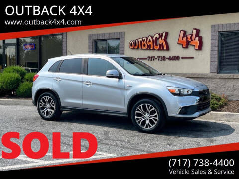 2016 Mitsubishi Outlander Sport for sale at OUTBACK 4X4 in Ephrata PA