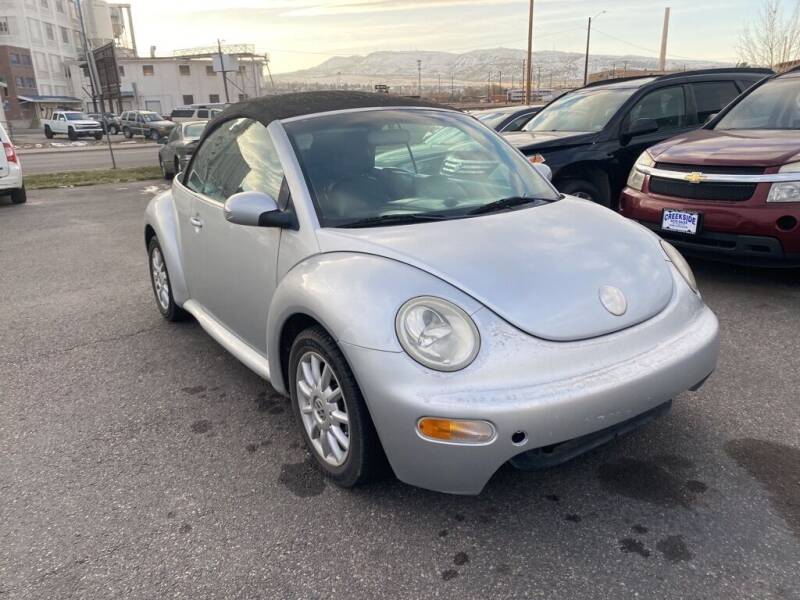 2005 Volkswagen New Beetle Convertible for sale at Creekside Auto Sales in Pocatello ID