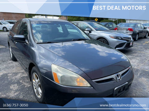 2007 Honda Accord for sale at Best Deal Motors in Saint Charles MO