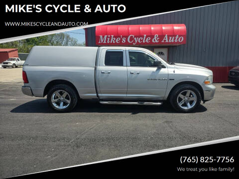 2011 RAM Ram Pickup 1500 for sale at MIKE'S CYCLE & AUTO in Connersville IN