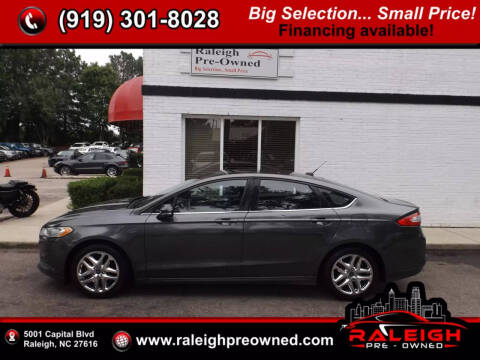 2016 Ford Fusion for sale at Raleigh Pre-Owned in Raleigh NC