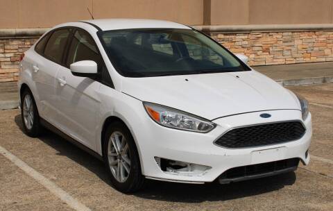 2018 Ford Focus for sale at ALL STAR MOTORS INC in Houston TX