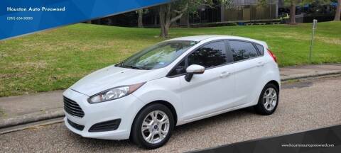 2016 Ford Fiesta for sale at Houston Auto Preowned in Houston TX