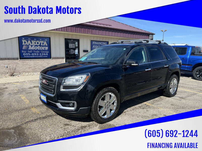 2017 GMC Acadia Limited for sale at South Dakota Motors in Brookings SD