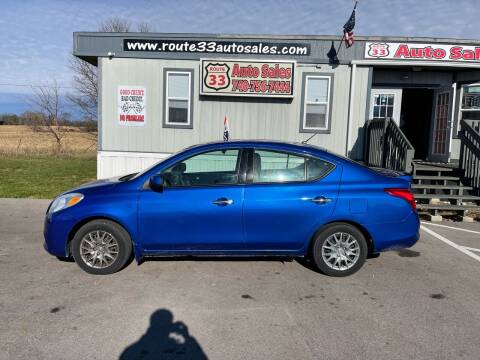 2014 Nissan Versa for sale at Route 33 Auto Sales in Carroll OH