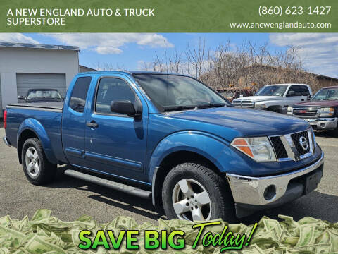2005 Nissan Frontier for sale at A NEW ENGLAND AUTO & TRUCK SUPERSTORE in East Windsor CT