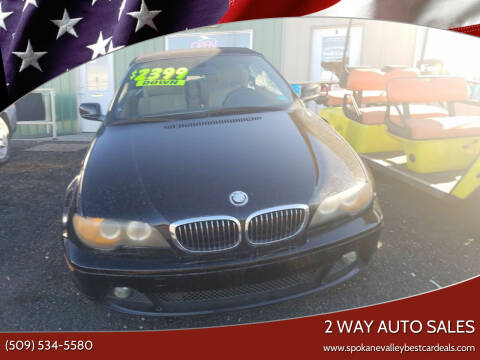 2004 BMW 3 Series for sale at 2 Way Auto Sales in Spokane WA