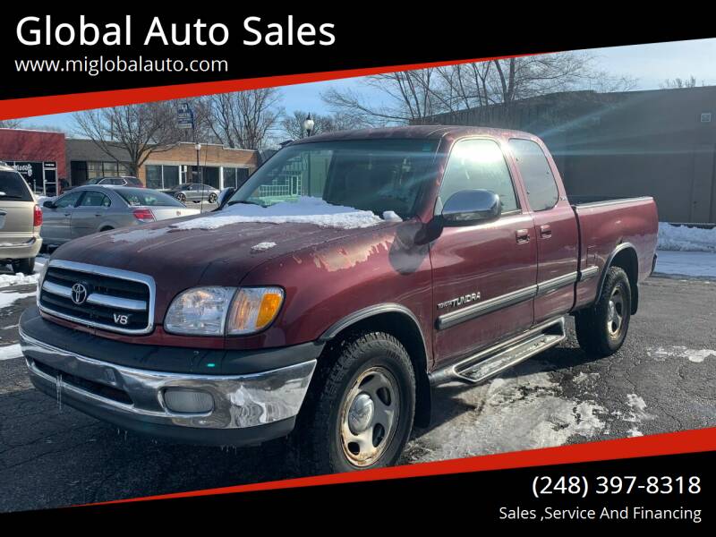 2001 Toyota Tundra for sale at Global Auto Sales in Hazel Park MI