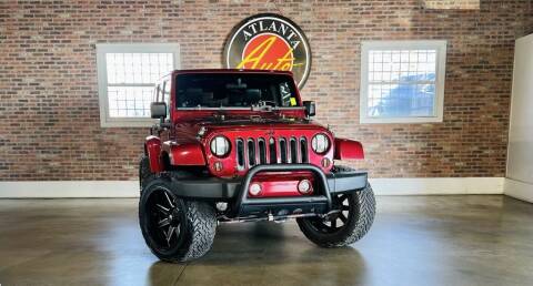 2012 Jeep Wrangler Unlimited for sale at Atlanta Auto Brokers in Marietta GA